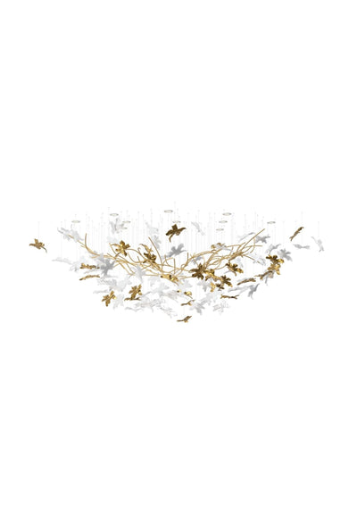 Arinan Floral Glass Chandelier