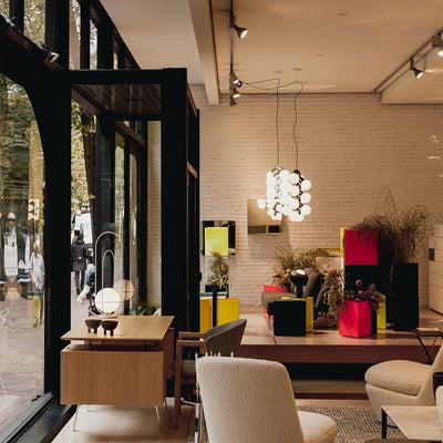 Ermira Premium Nordic Art Glass Pendant Lamp