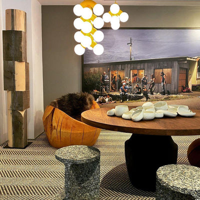 Ermira Premium Nordic Art Glass Pendant Lamp