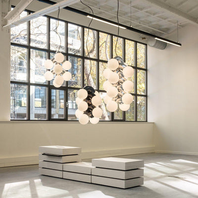 Ermira Premium Nordic Art Glass Pendant Lamp