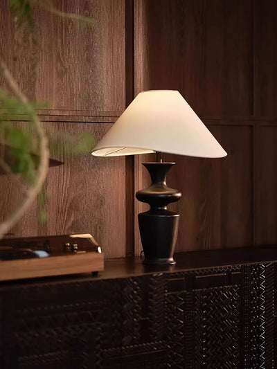 Sylaleria Minimalist Wood Table Lamp