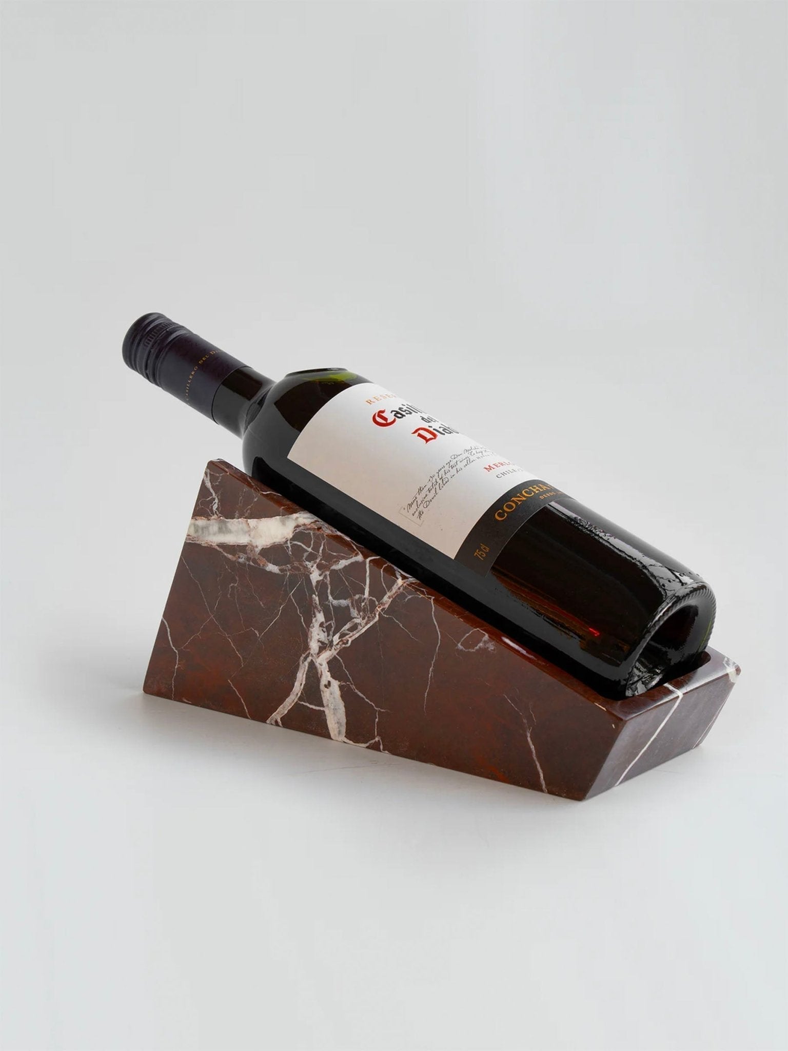 Selivian Cantilever Marble Wine Stand