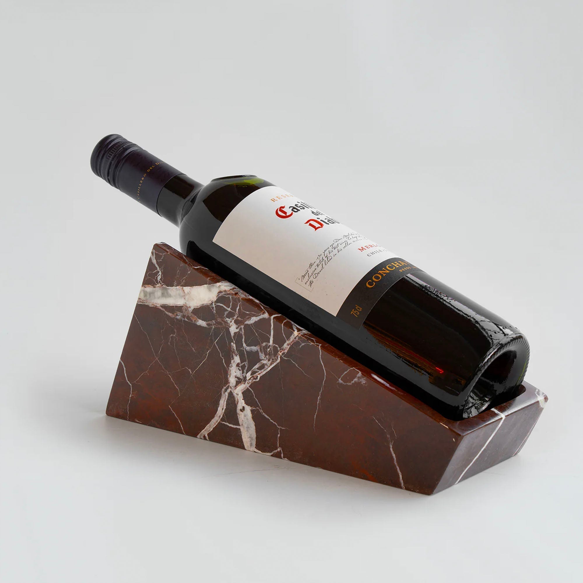 Selivian Cantilever Marble Wine Stand