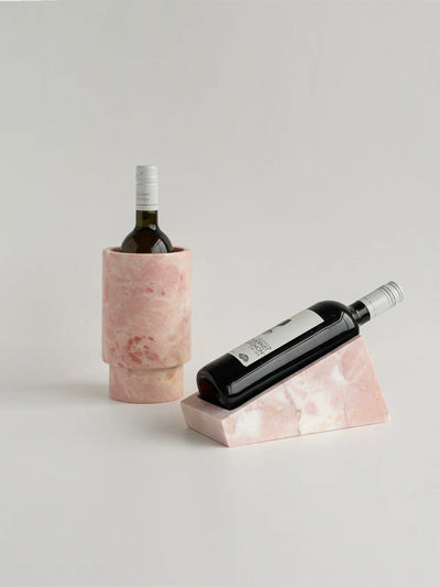 Selivian Cantilever Marble Wine Stand