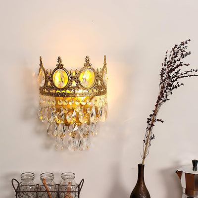 Ulliryra Vintage Crystal Wall Light