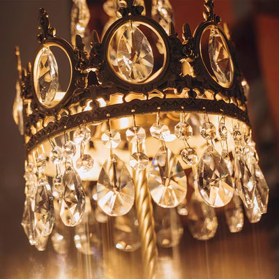 Glee Vintage Crystal Table Light