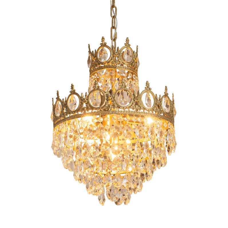 Luxeian Vintage Crystal Chandelier