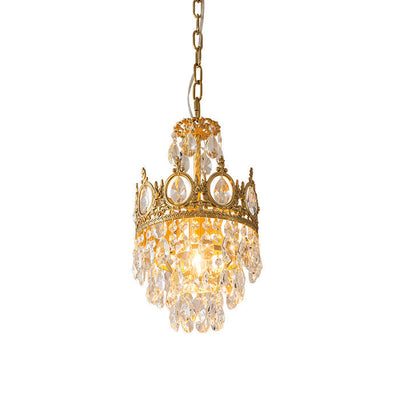 Luxeian Vintage Crystal Chandelier
