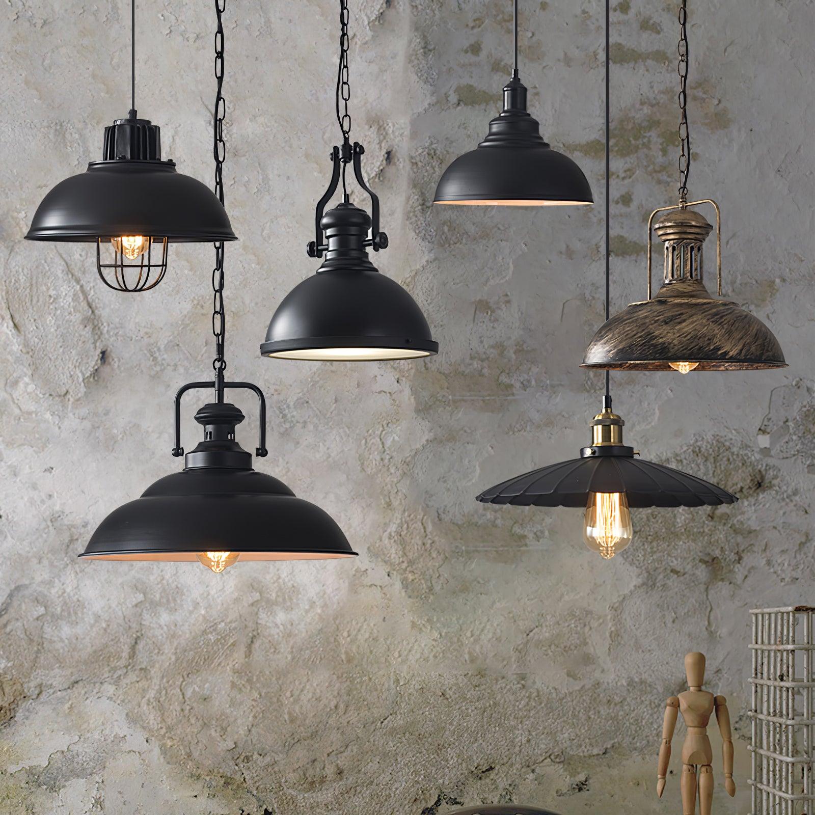 Mavell Vintage Industrial Pendant Light