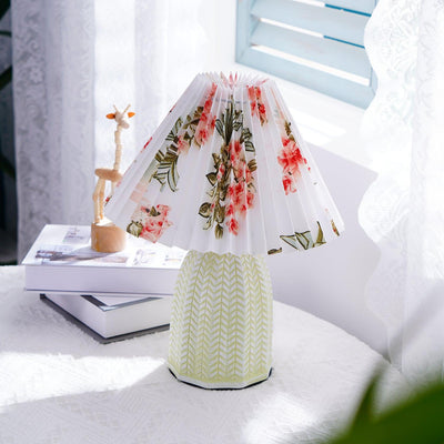 Xenlor Fabric Vintage Table Lamp
