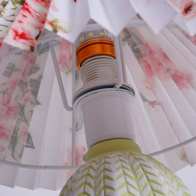 Xenlor Fabric Vintage Table Lamp