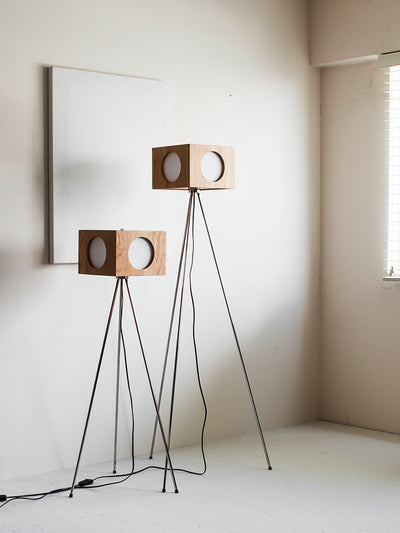 OrbitBox Vintage Camera Floor Lamp