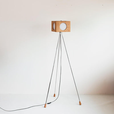 OrbitBox Vintage Camera Floor Lamp