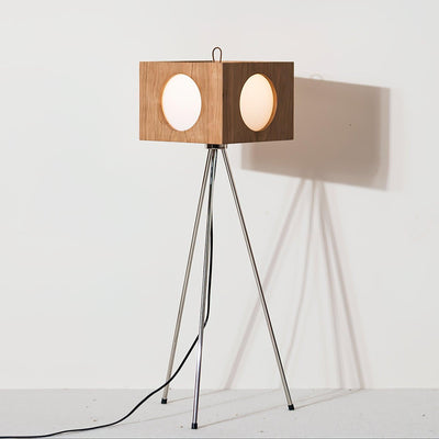 OrbitBox Vintage Camera Floor Lamp