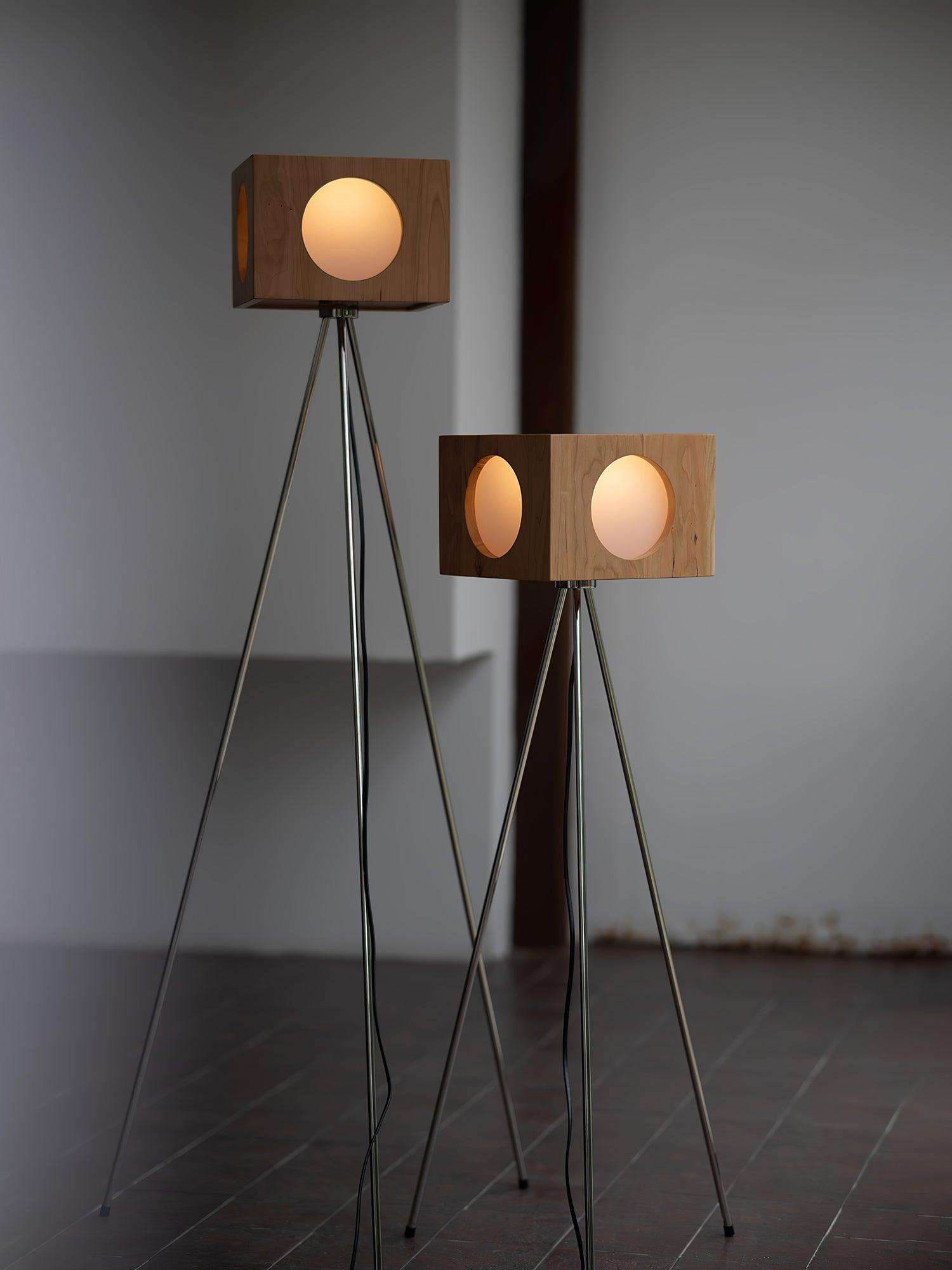 OrbitBox Vintage Camera Floor Lamp
