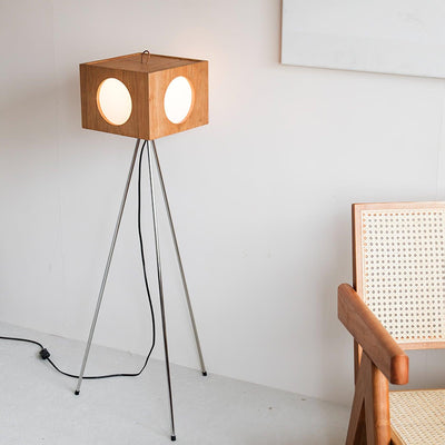 OrbitBox Vintage Camera Floor Lamp
