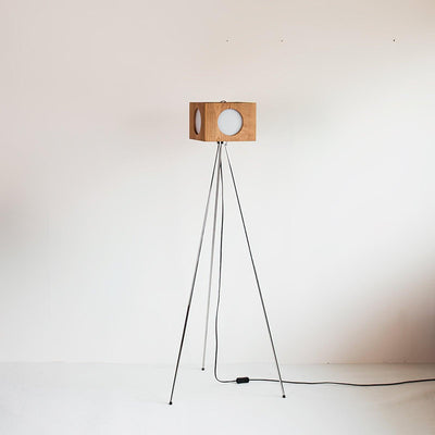 OrbitBox Vintage Camera Floor Lamp
