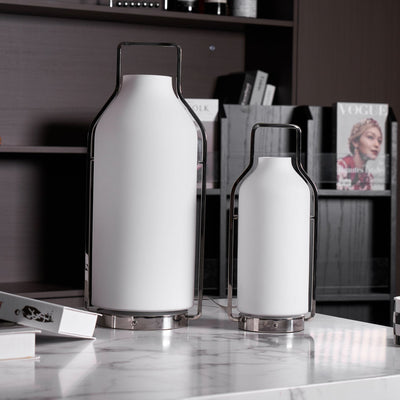 Solace Lantern Minimalist Table Lamp