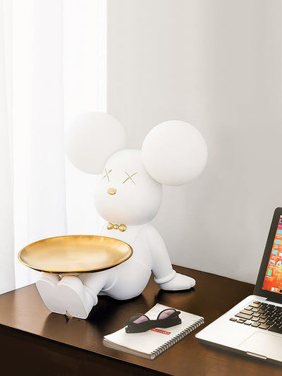 Kubo Resin Artistic Desk Lamp - Neutral Decor