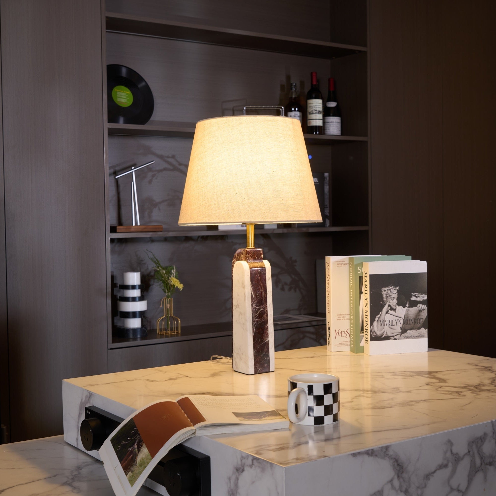 Jovix Modern Marble Table Lamp
