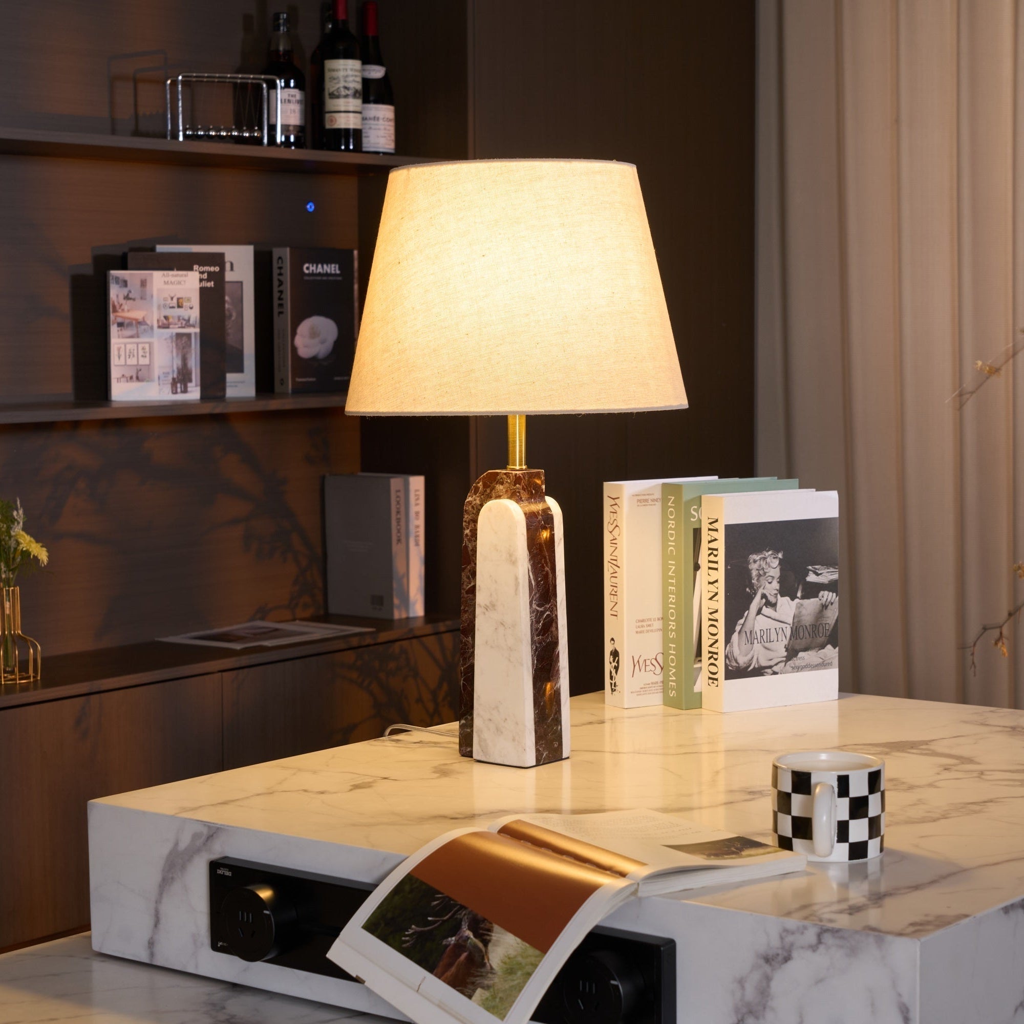 Jovix Modern Marble Table Lamp