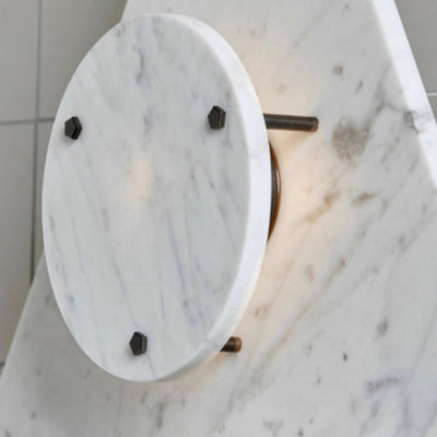 Pyramid Rustic Marble Wall Light
