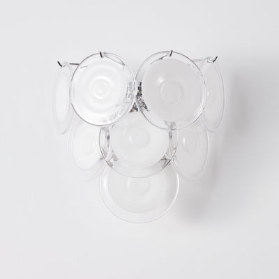 Vivelle Wall Light Ethereal Glass Petal - Neutral Decor