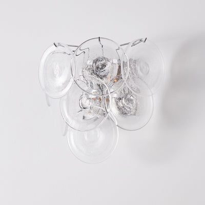 Vivelle Wall Light Ethereal Glass Petal - Neutral Decor