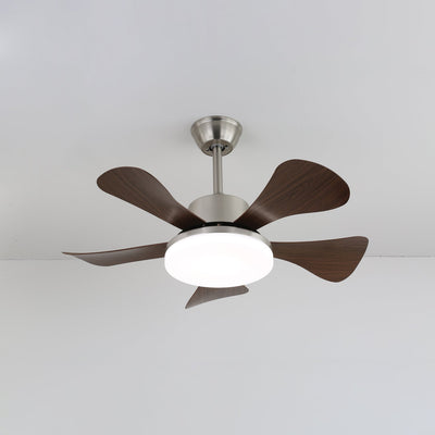 Aldeelle Modern Wood Ceiling Fan Light