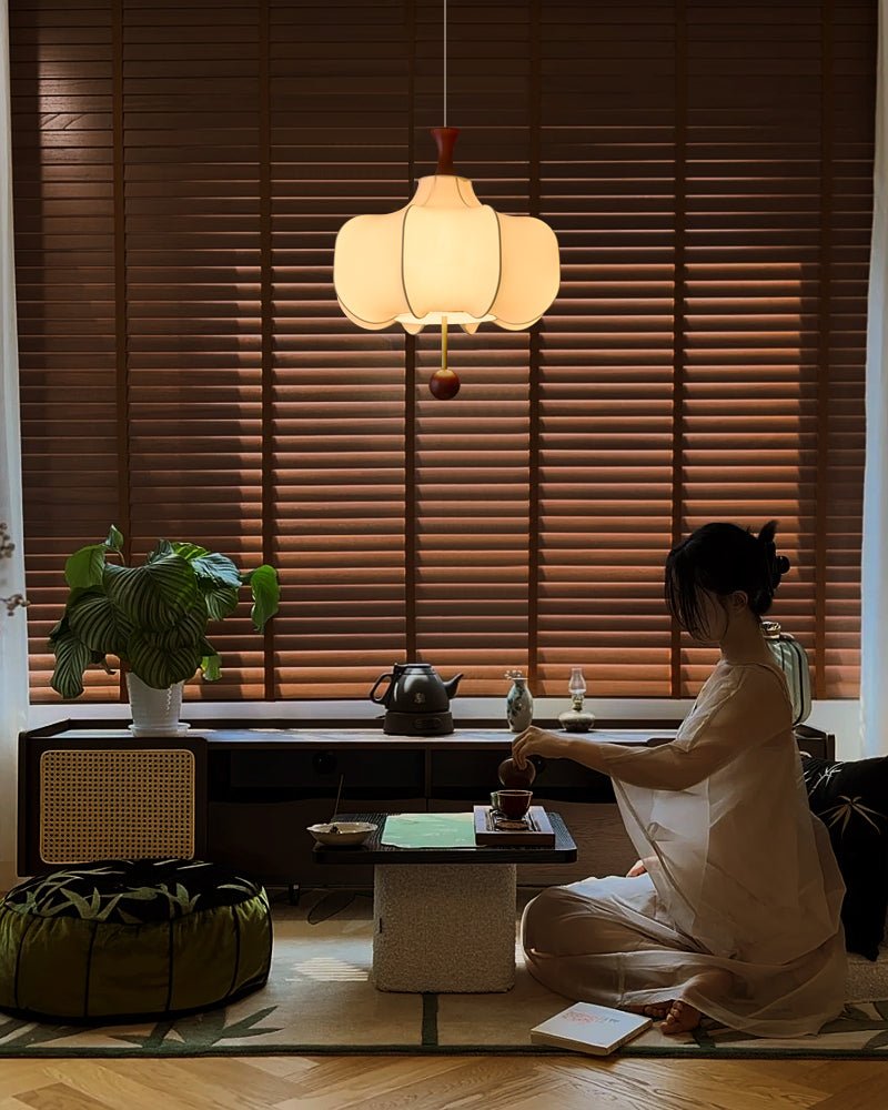 Venoryra Premium Elegance Cloud Wood Pendant Lamp