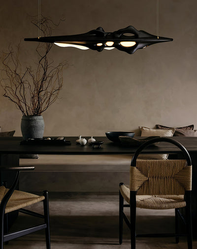Ulsorira Topographic Wood Pendant Light