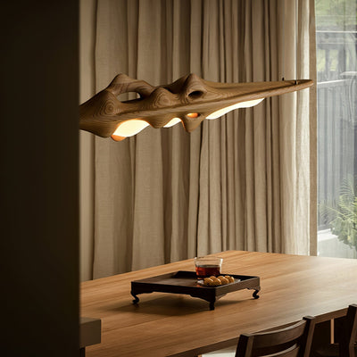 Ulsorira Topographic Wood Pendant Light