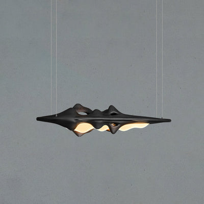 Ulsorira Topographic Wood Pendant Light