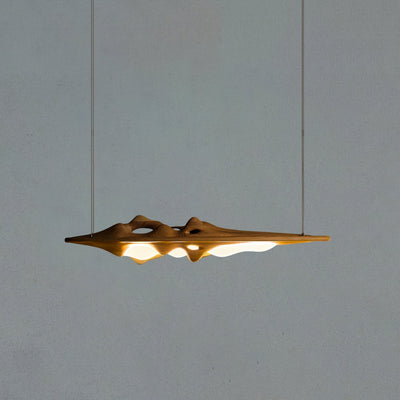 Ulsorira Topographic Wood Pendant Light