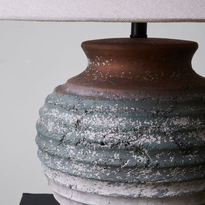 Rax Fabric Traditional Table Lamp