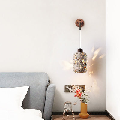 Teriivielle Volcanic Glow Wall Sconce
