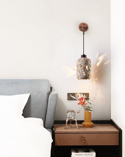 Teriivielle Volcanic Glow Wall Sconce