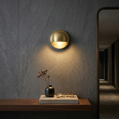 Clairwood Brass Indoor Wall Light