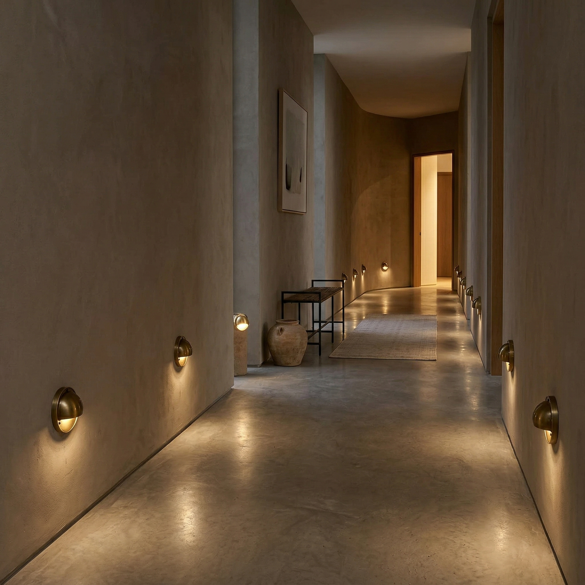 Clairwood Brass Indoor Wall Light