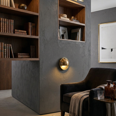 Clairwood Brass Indoor Wall Light