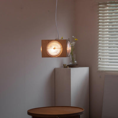 Allaeira Premium Nordic Art Wood Pendant Lamp