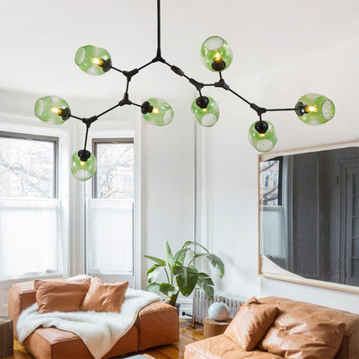 Valentina Nordic Modern Glass Pendant Light Bubble - Neutral Decor