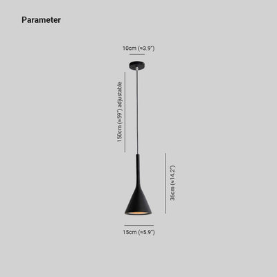 Valentina Modern Pendant Light, Triangle - Neutral Decor