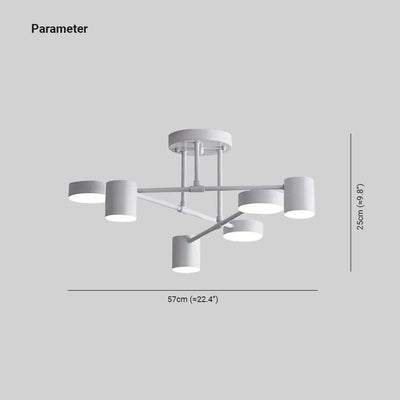 Arisha Modern LED Ceiling Light Dining Room Kitchen - Neutral Decor