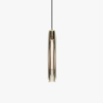 Arisha Brass Designer LED Glass Pendant Lamp - Neutral Decor
