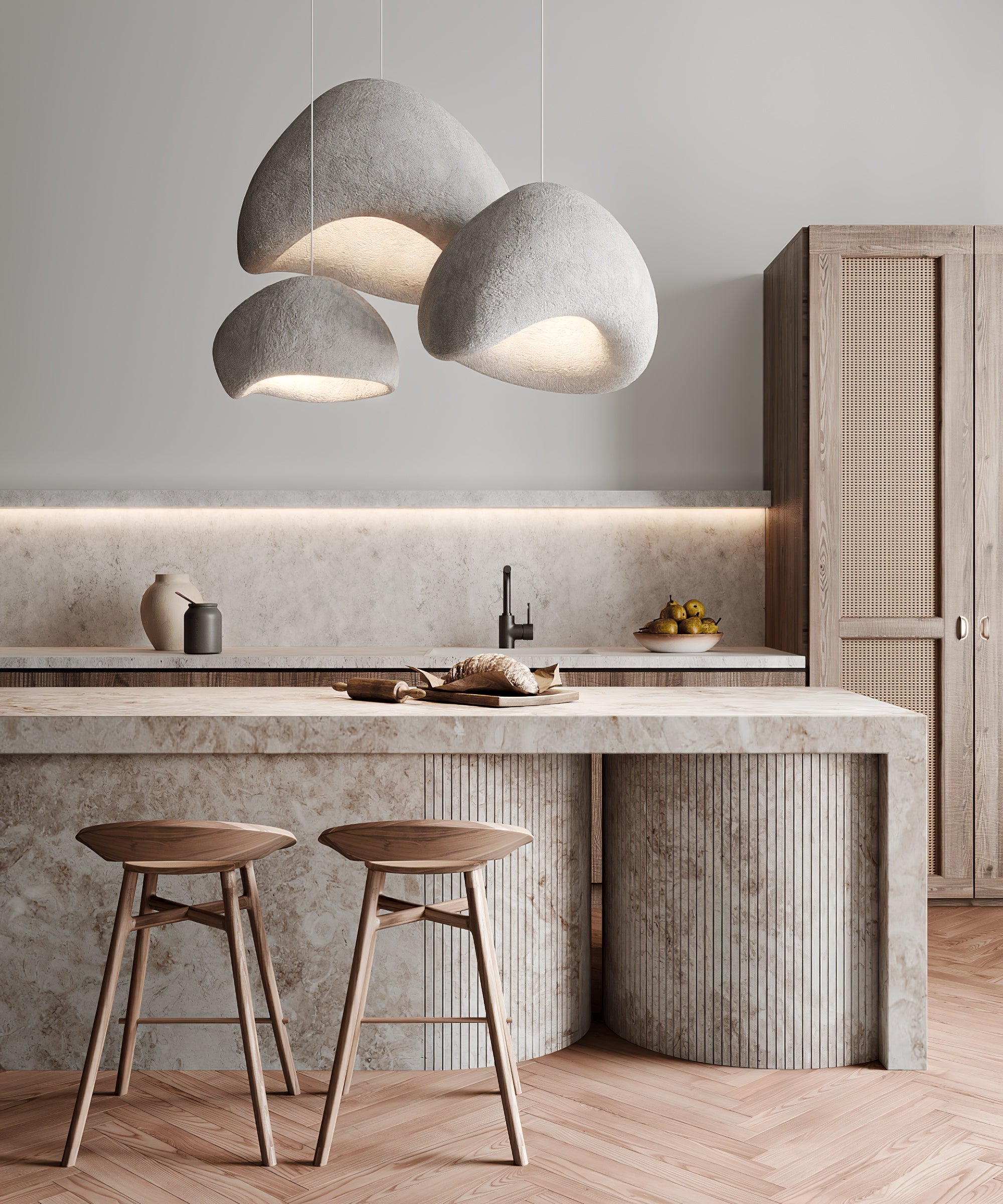 Cirarelle Chandelier Rough Combination Wabi-Sabi