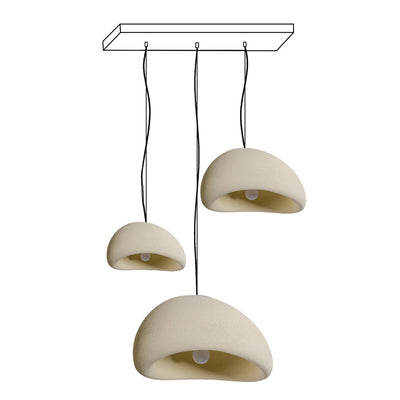 Cirarelle Chandelier Rough Combination Wabi-Sabi