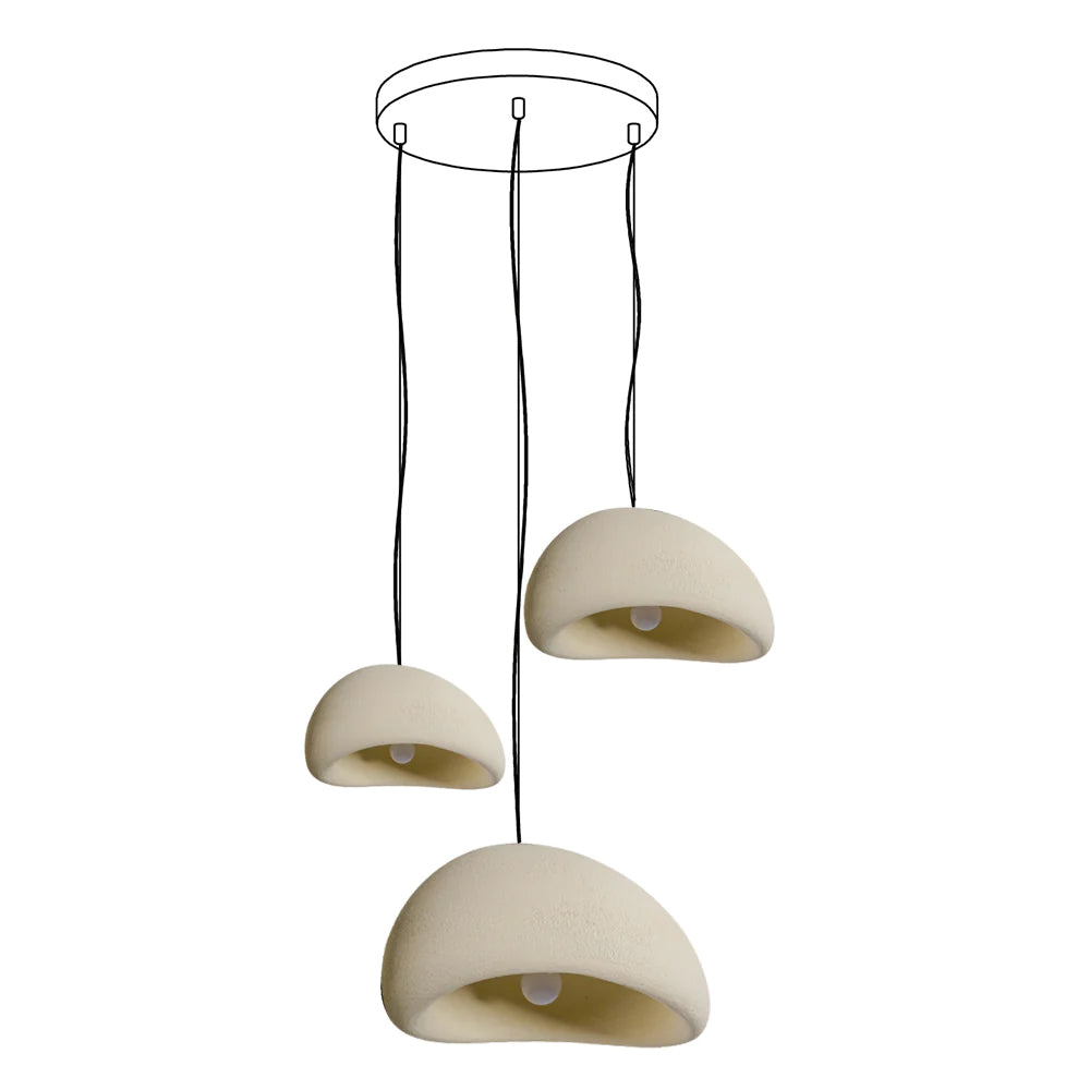 Cirarelle Chandelier Rough Combination Wabi-Sabi