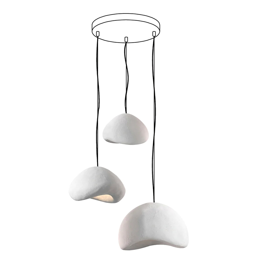Cirarelle Chandelier Rough Combination Wabi-Sabi