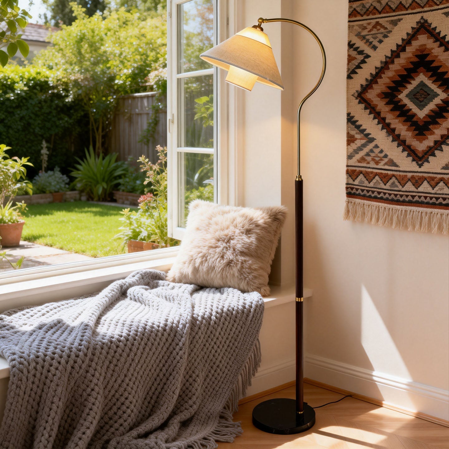 Viraalina Gooseneck Floor Lamp